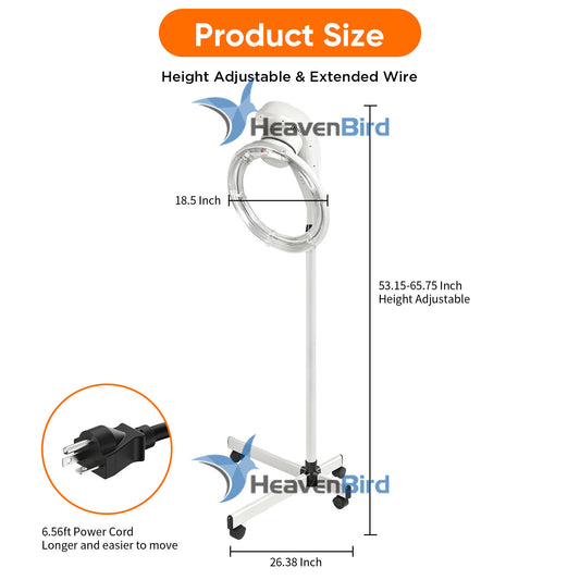 Stand Hair Dryer, Orbiting Rotating Hair Processor, Hair Dryer Accelerator, Perm Styling