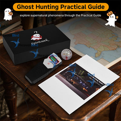 HeavenBird Ghost Hunting Equipment, Digital LCD Spirit Detector with 4 Ghost Hunting Balls, Paranormal Investigation Device