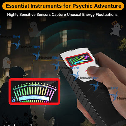 HeavenBird Ghost Hunting Equipment, Digital LCD Spirit Detector with 4 Ghost Hunting Balls, Paranormal Investigation Device