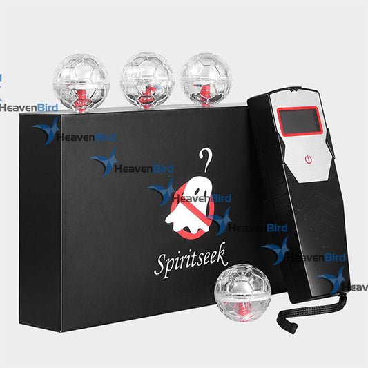 HeavenBird Ghost Hunting Equipment, Digital LCD Spirit Detector with 4 Ghost Hunting Balls, Paranormal Investigation Device