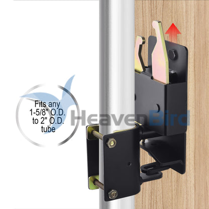 Heavy Duty Farm Gate Latch, Two-Way Gate Latch Perfect for Farms, Pastures, and Ranches