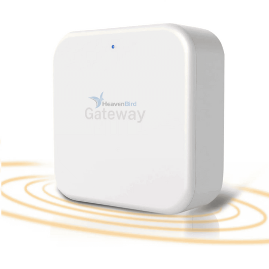 G2 Gateway for TT/DD Lock App, Gateway for Smart Door Lock with Remote Control, Only Work 2.4G Wi-Fi, Compatible with Alexa Voice Control