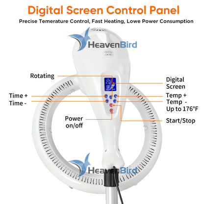 Stand Hair Dryer, Orbiting Rotating Hair Processor, Hair Dryer Accelerator, Perm Styling
