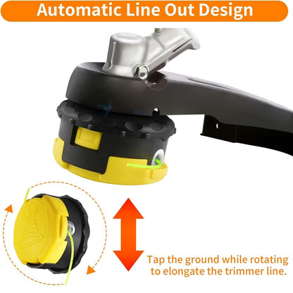 Weed Eater Head Replacement, String Trimmer Head for Echo Eater Speed-Feed 400 SRM-230 SRM-210 Trimmer