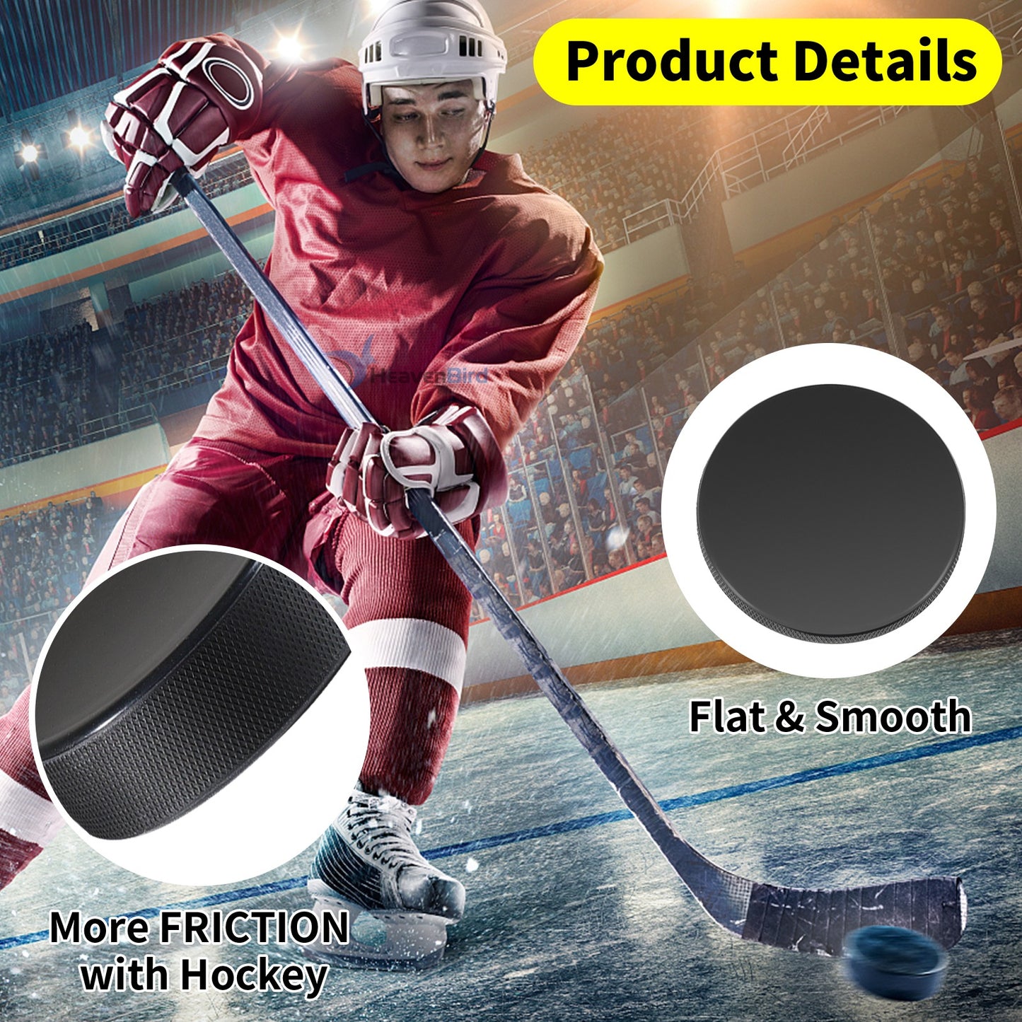 Ice Hockey Pucks Bulk for Practicing