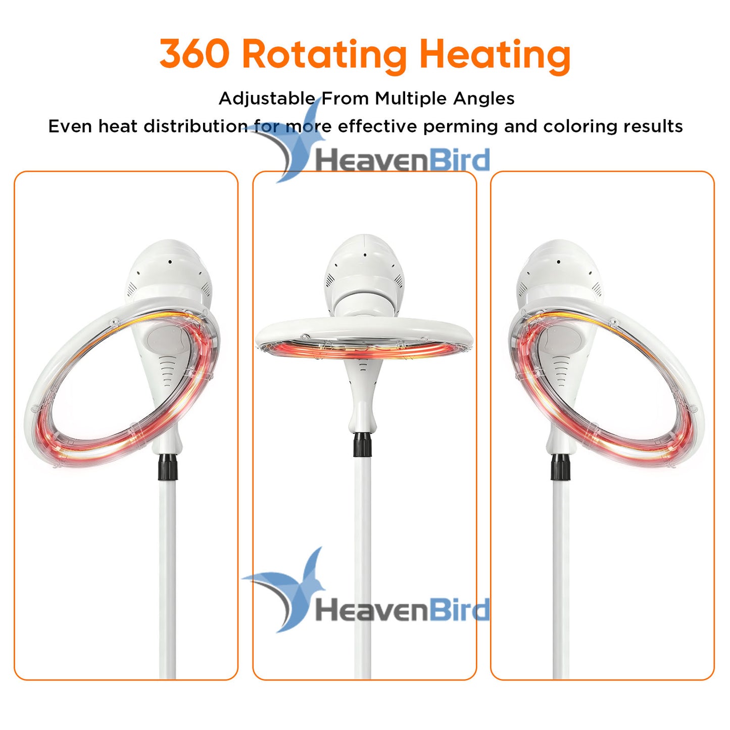 Stand Hair Dryer, Orbiting Rotating Hair Processor, Hair Dryer Accelerator, Perm Styling