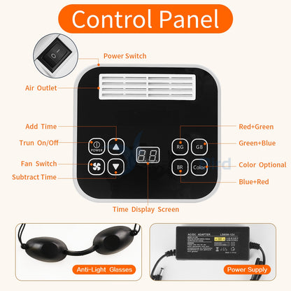 7 Color LED Facial Skin Therapy Mask LED Face Skin Light Treatment Anti-wrinkle Anti-aging Whitening