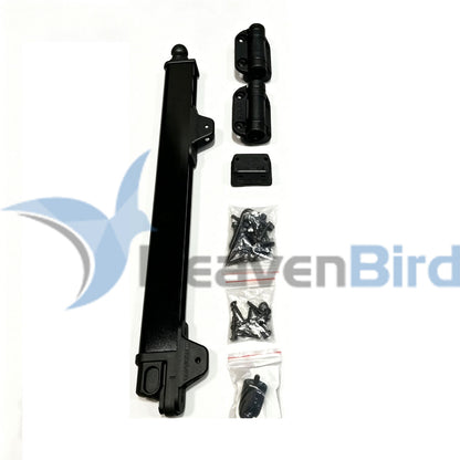 22 Inch Magnetic Pool Gate Latch, Heavy Duty Vertical Self-Locking, Black
