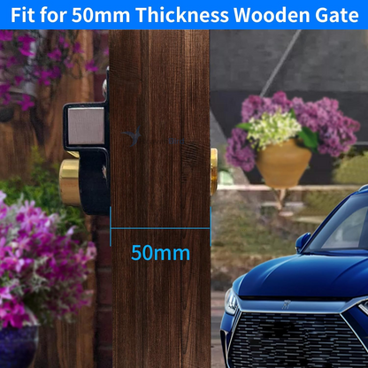 50mm/70mm Double Locking Stainless Steel Rimlock for Garage Door or Wooden Gate