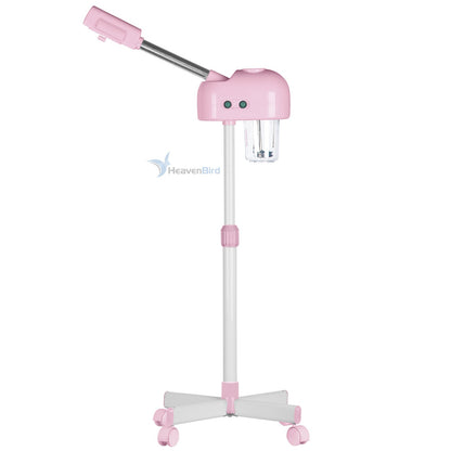 Professional Facial Steamer Vaporizador Facial Steamer for Esthetician Vapor Face Steamer Pink