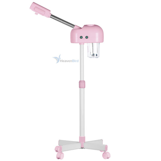 Professional Facial Steamer Vaporizador Facial Steamer for Esthetician Vapor Face Steamer Pink