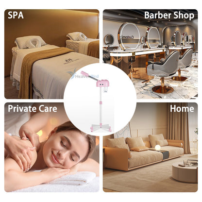 Professional Facial Steamer Vaporizador Facial Steamer for Esthetician Vapor Face Steamer Pink