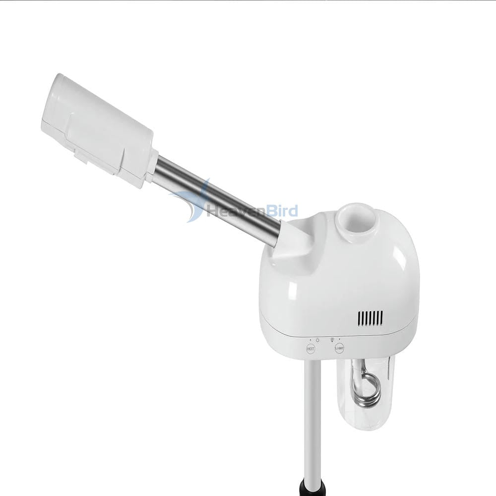 Stand Professional Ozone Facial Steamer with Touch Control Hot Mist Function, Adjustable Height & Rolling Base 360° Rotatable Nozzle Use for Home Salon SPA