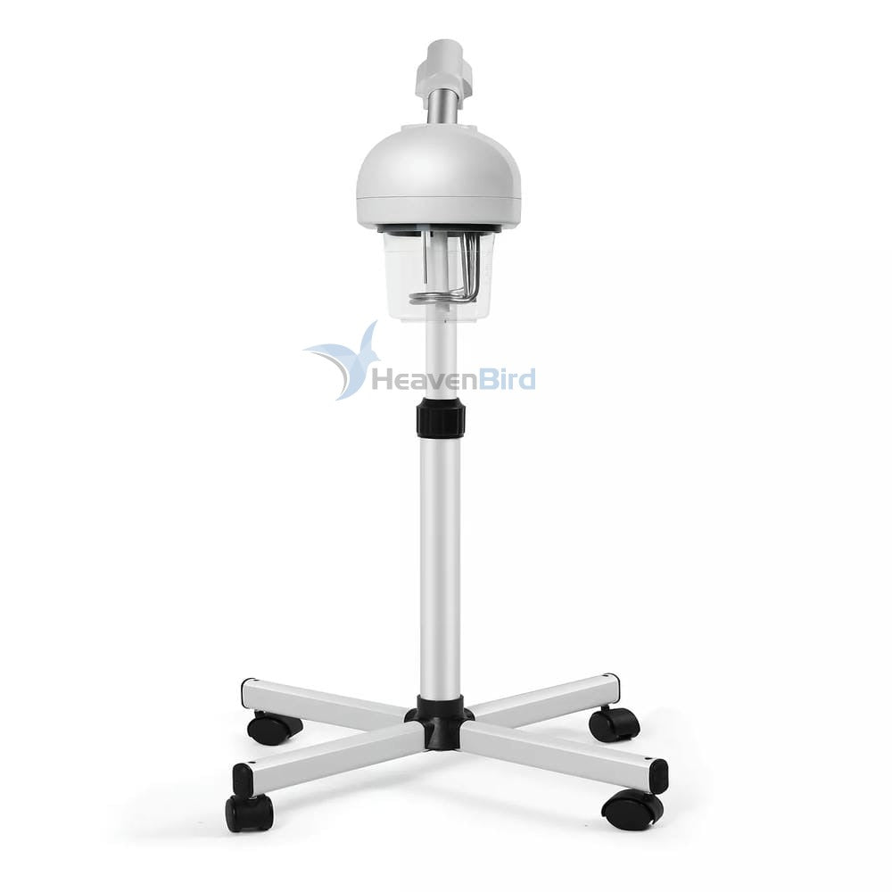 Stand Professional Ozone Facial Steamer with Touch Control Hot Mist Function, Adjustable Height & Rolling Base 360° Rotatable Nozzle Use for Home Salon SPA