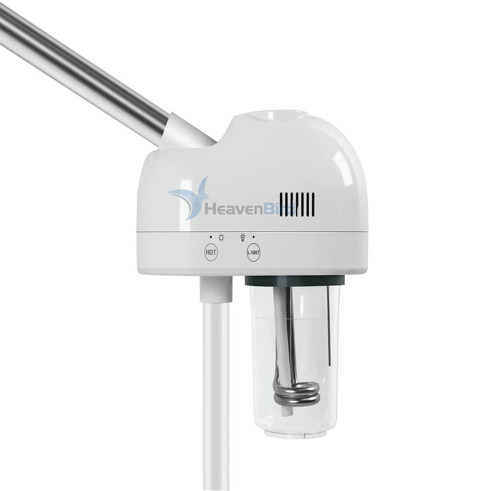 Stand Professional Ozone Facial Steamer with Touch Control Hot Mist Function, Adjustable Height & Rolling Base 360° Rotatable Nozzle Use for Home Salon SPA