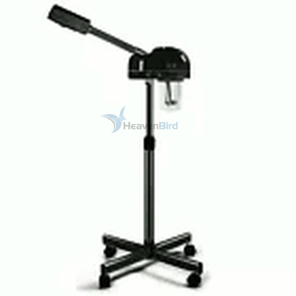 Stand Professional Ozone Facial Steamer with Touch Control Hot Mist Function, Adjustable Height & Rolling Base 360° Rotatable Nozzle Use for Home Salon SPA