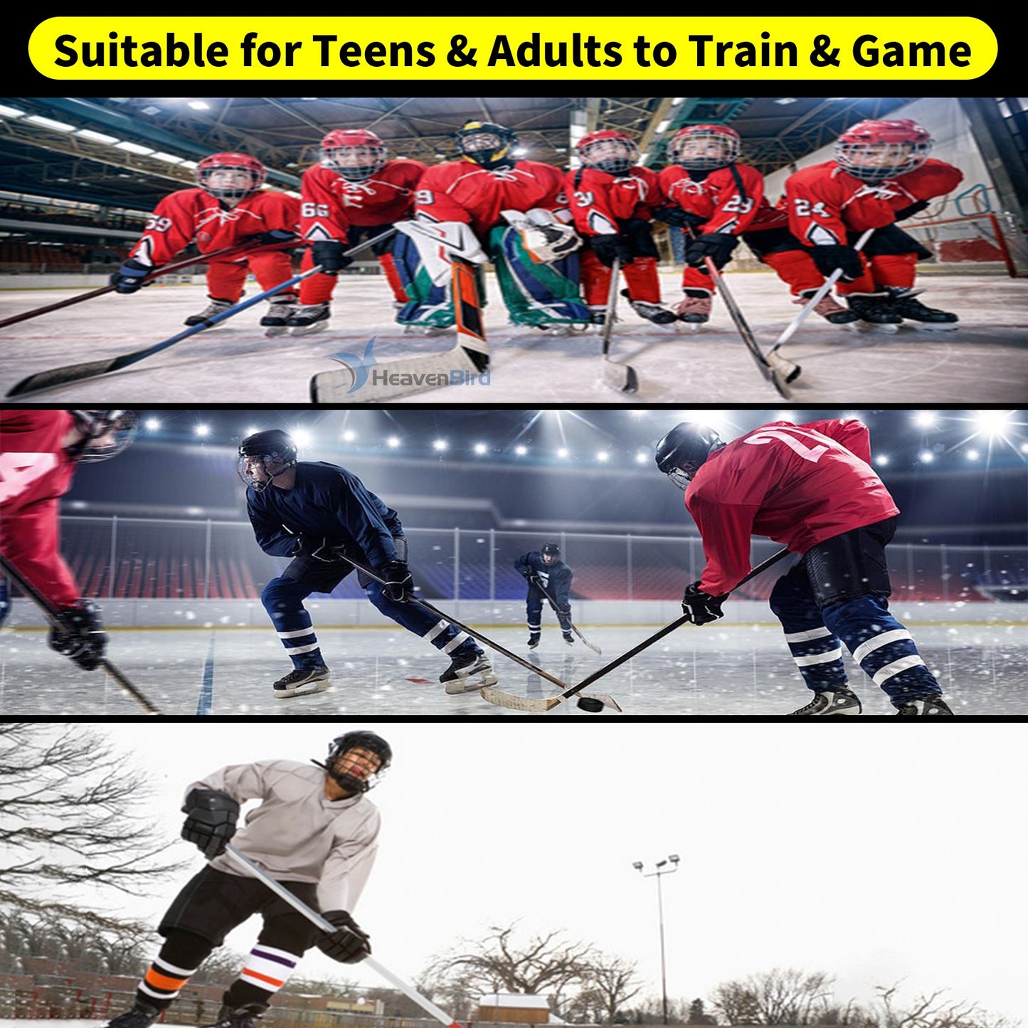 Ice Hockey Pucks Bulk for Practicing