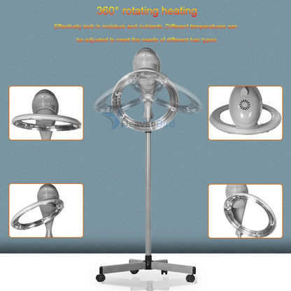 Stand Hair Dryer, Orbiting Rotating Hair Processor, Hair Dryer Accelerator, Perm Styling