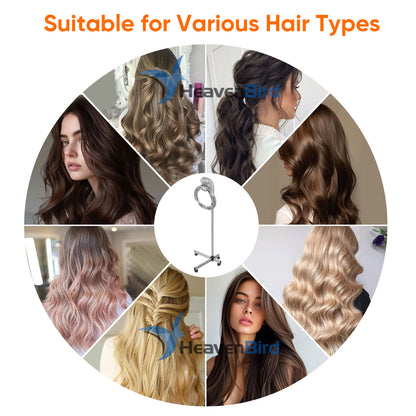 Stand Hair Dryer, Orbiting Rotating Hair Processor, Hair Dryer Accelerator, Perm Styling ,Grey