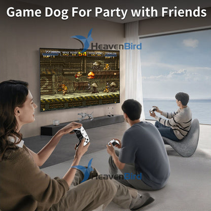 Retro Gaming Console, Plug & Play, 128G, Video Game Stick, TV HDMI Connect, Stress Anxiety Relief, Gift for Friends