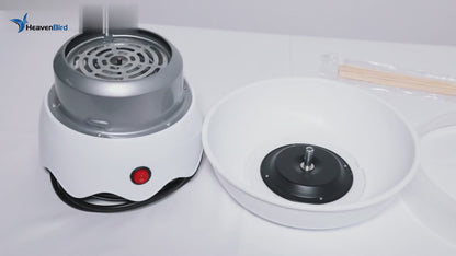 Mini Cotton Candy Machine for Kids, Includes Sugar Scoop, Sticks Cotton Candy Maker for Birthday Party, Gifts, Home Uses